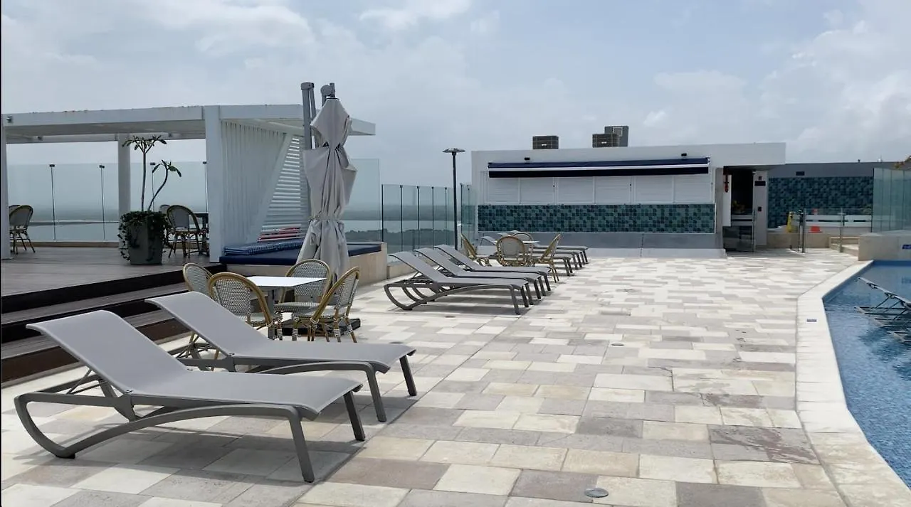 Spiaggia Di Cartagena Primera Linea De Playa קולומביה
