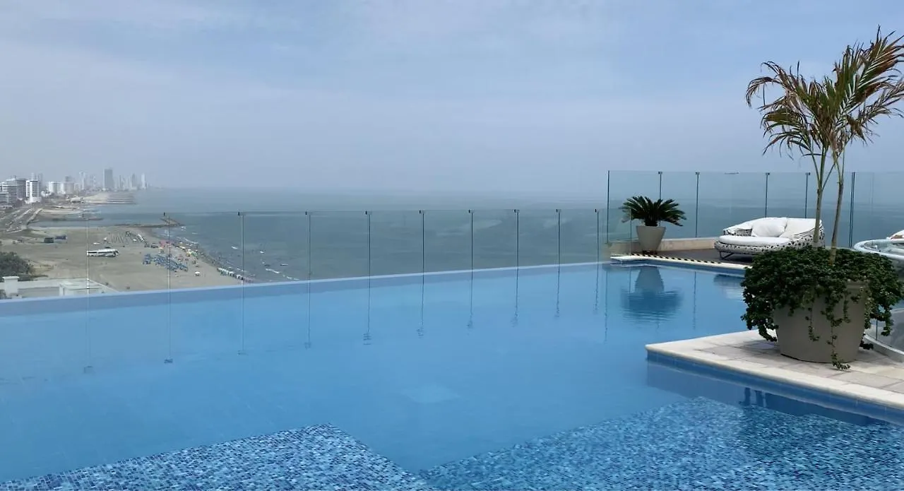 דירה Spiaggia Di Cartagena Primera Linea De Playa קולומביה