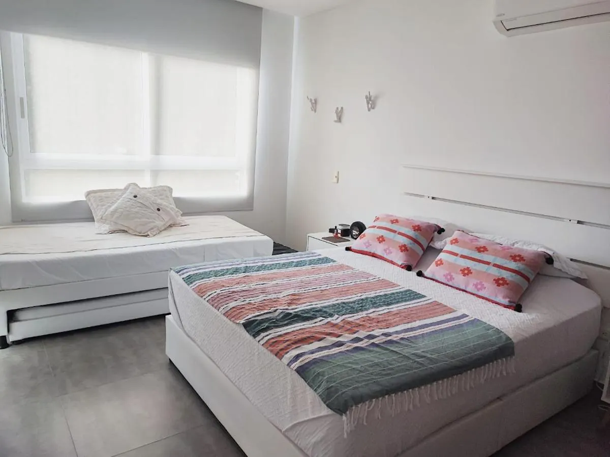 Spiaggia Di Cartagena Primera Linea De Playa קולומביה