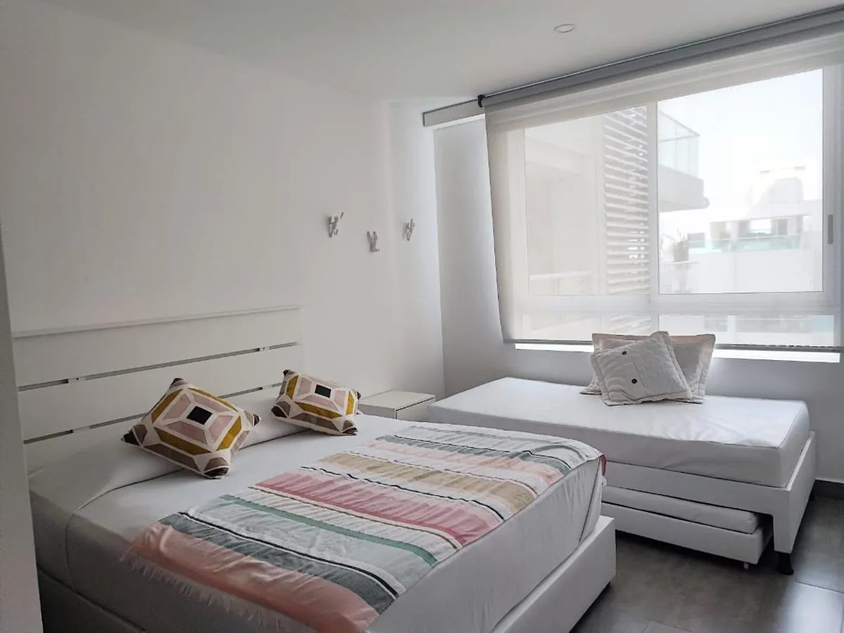 Apartment Spiaggia Di Cartagena Primera Linea De Playa Colombia